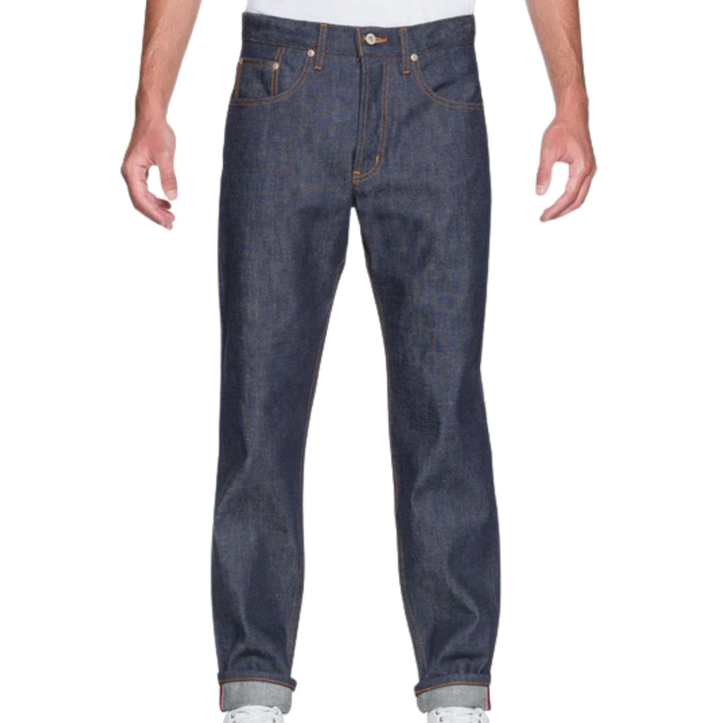 Weird Guy Dirty Fade Denim Jeans - Indigo