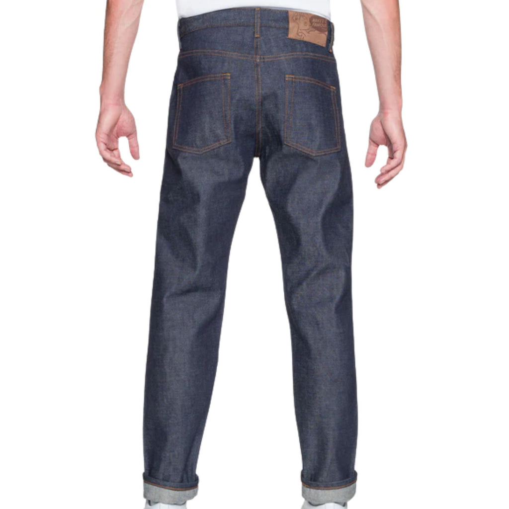 Weird Guy Dirty Fade Denim Jeans - Indigo