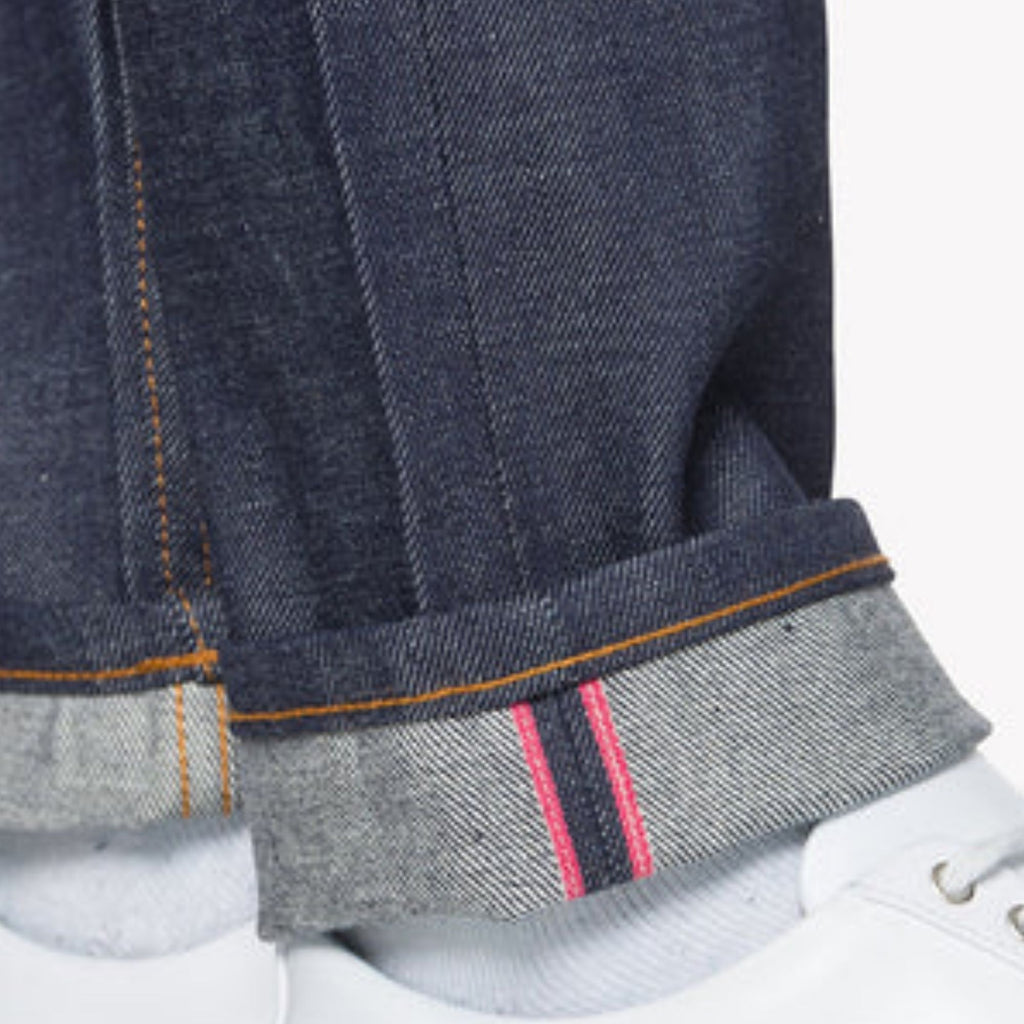 Weird Guy Dirty Fade Denim Jeans - Indigo