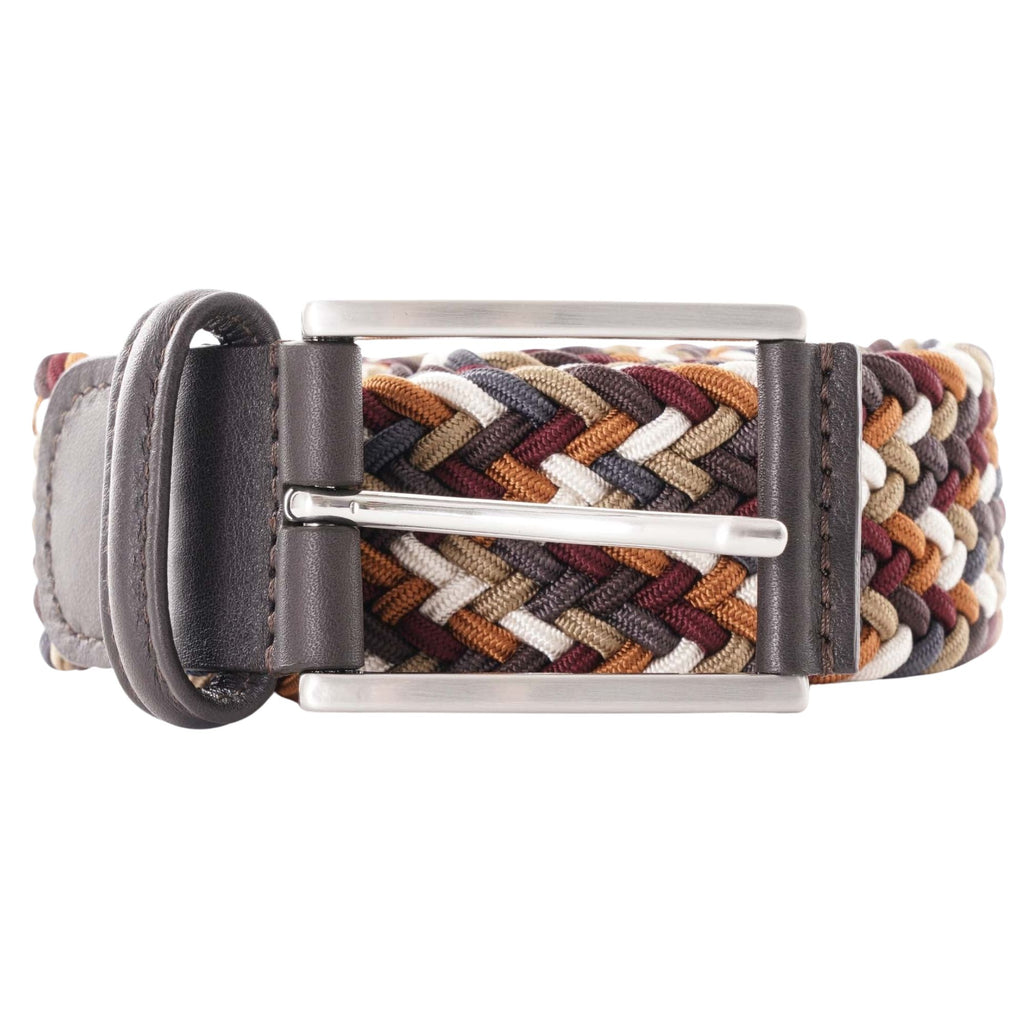 Anderson's Belts Woven Belt - Brown Multi