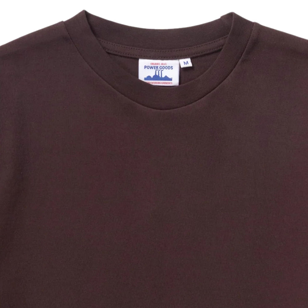 Power Goods Super Weight T-Shirt - Coffee