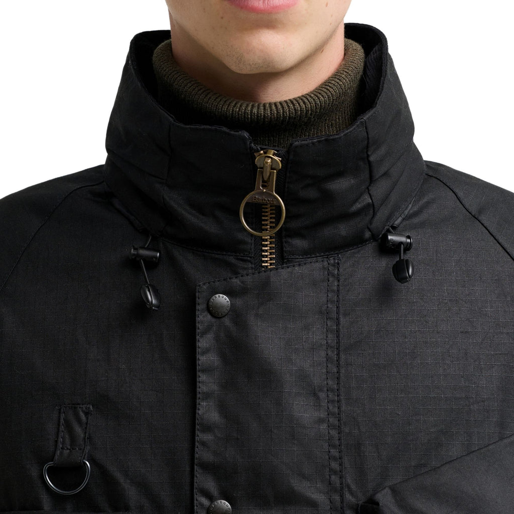 Barbour x Norbit Ripstop Wax Jacket - Black