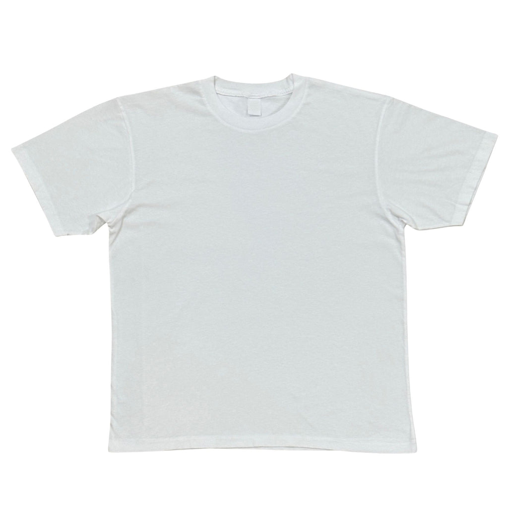 Velva Sheen Blank Short Sleeve Crew Neck T-Shirt - White