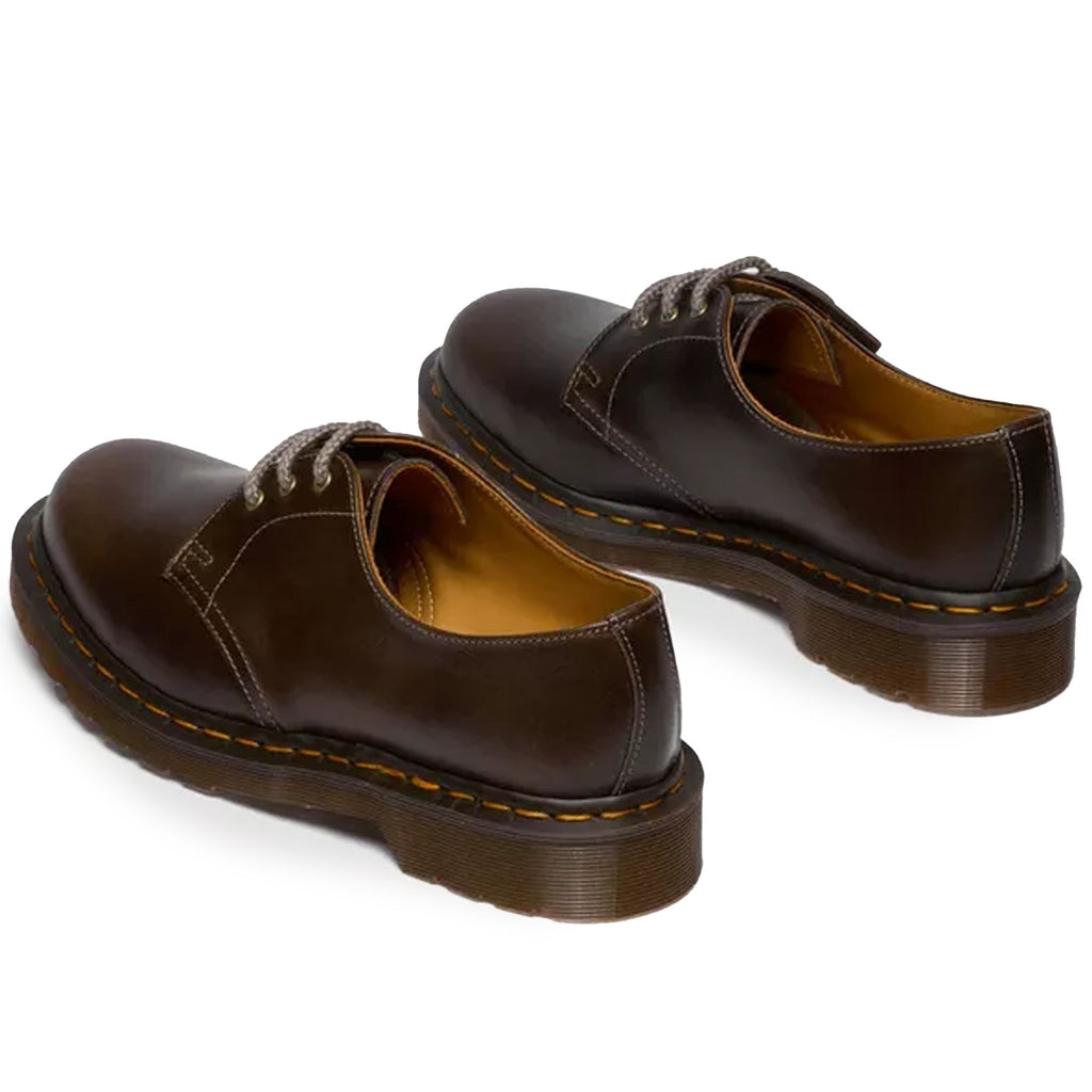Dr. Martens Made In England 1461 Classic Calf Leather Shoes - Sepia