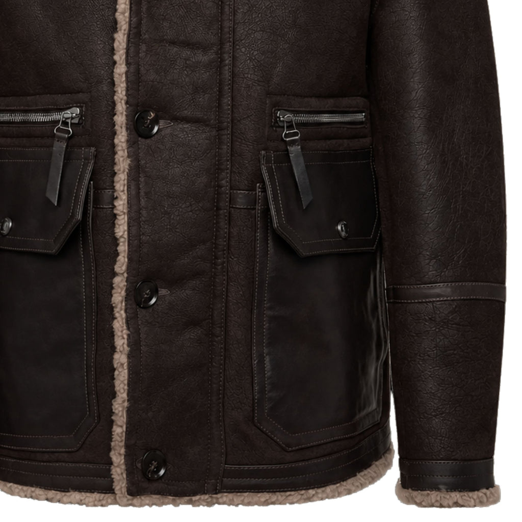 Belstaff Snowfield Coat - Dark Brown