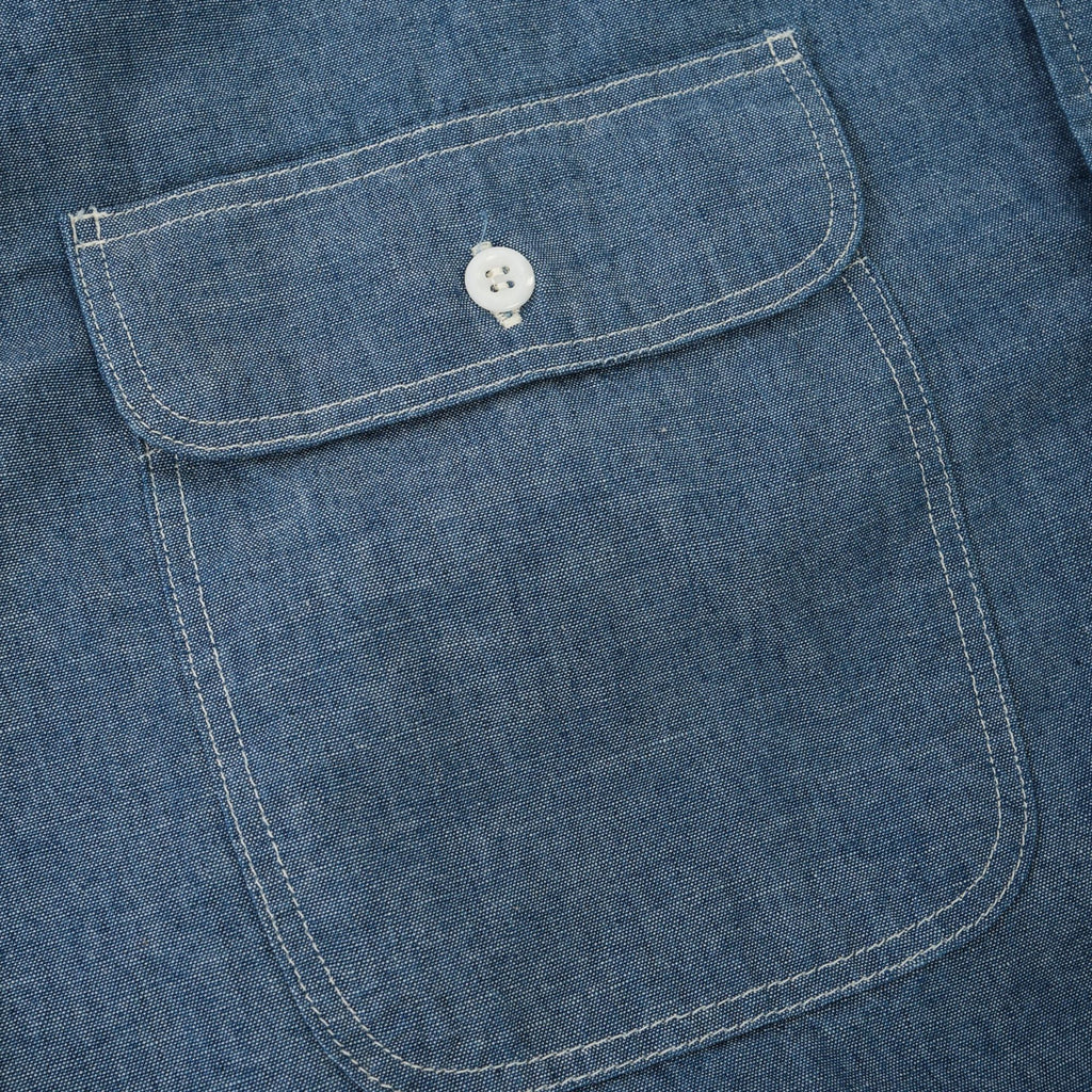OrSlow Chambray Shirt - Denim