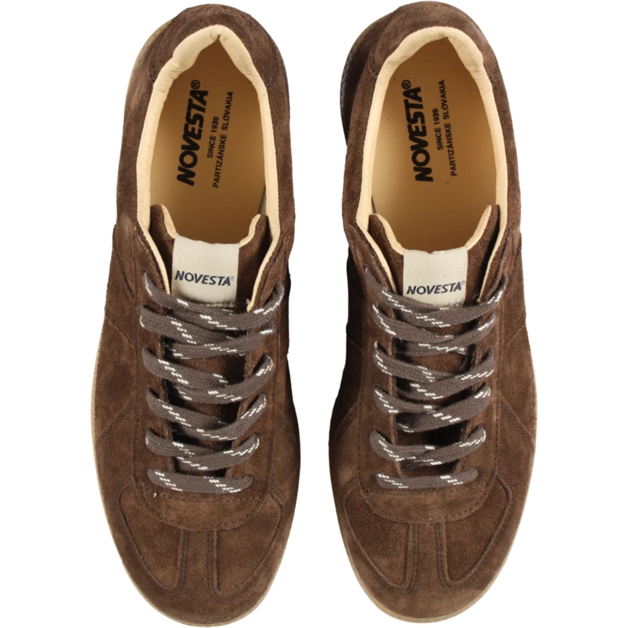 Novesta All Suede German Army Trainer GAT - Chocolate NVGAT-CHS