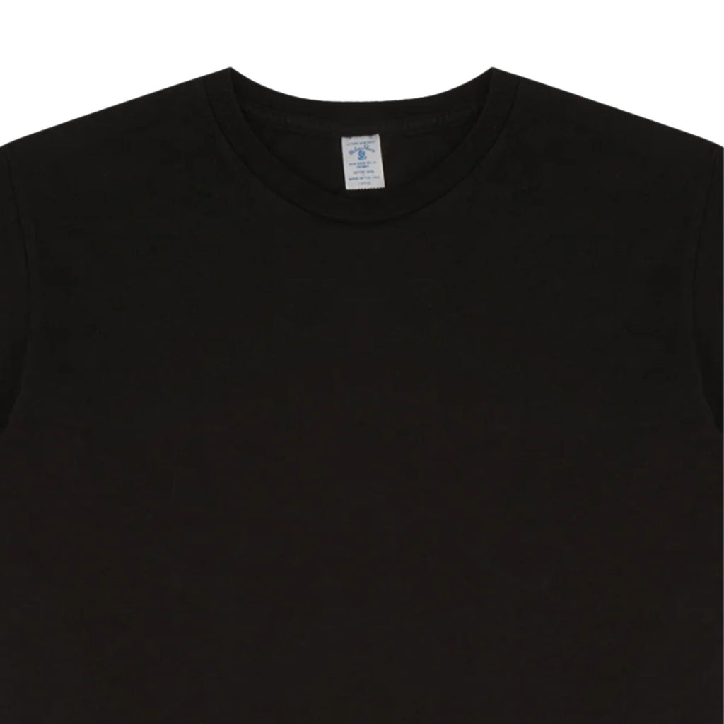 Velva Sheen Short Sleeve Crew Neck T-Shirt - Black