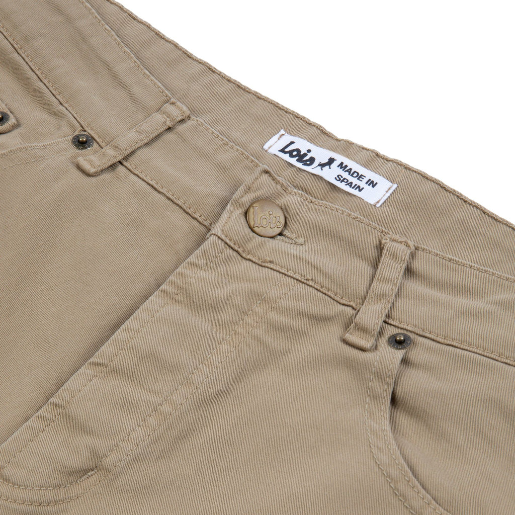 Lois Jeans Terrace Pant Cotton Plus - Dark Sand