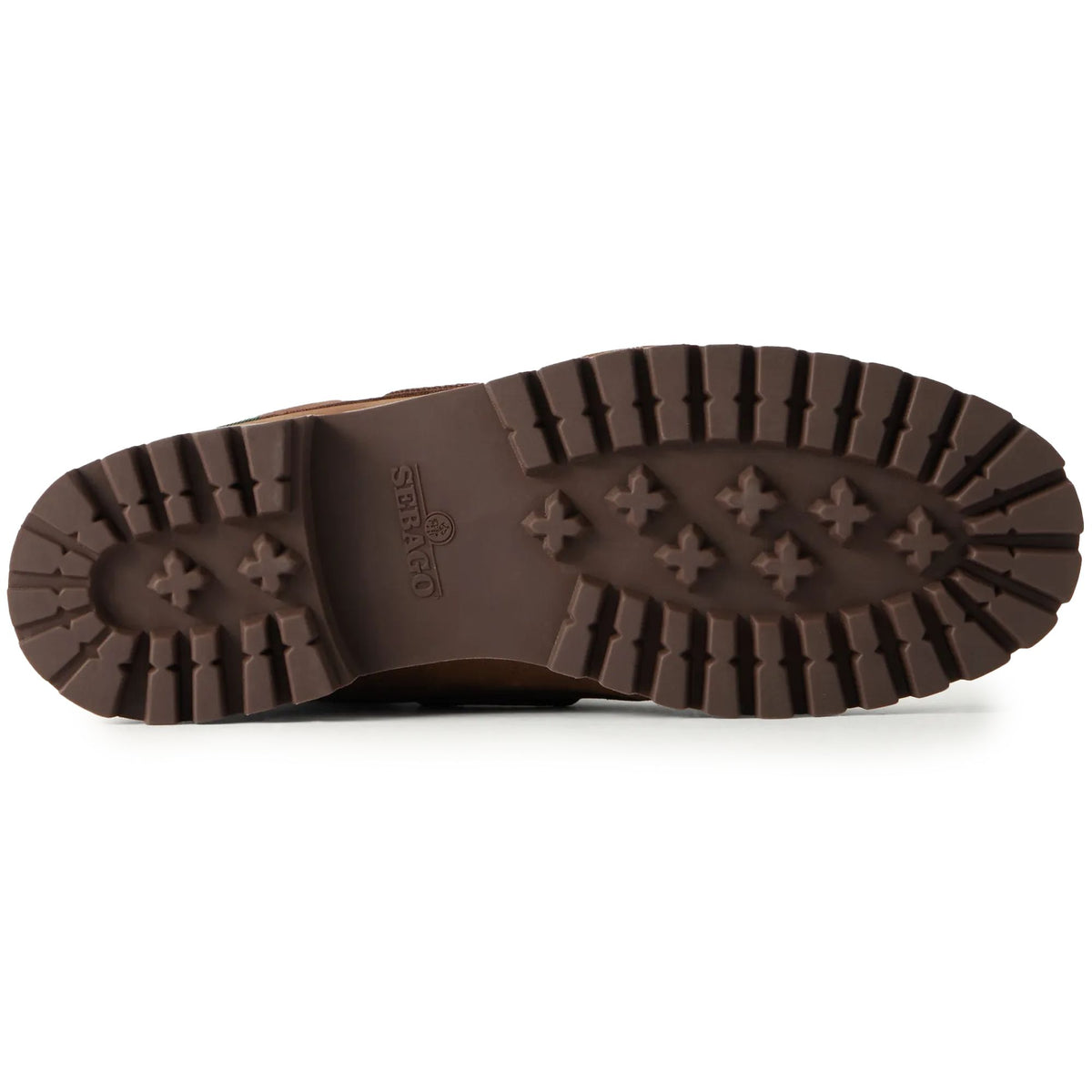 Sebago Tucker Panelled Leather Boat Shoes - Total Dark Brown