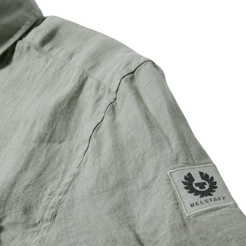 Belstaff Scale Short Sleeve Shirt - Lichen