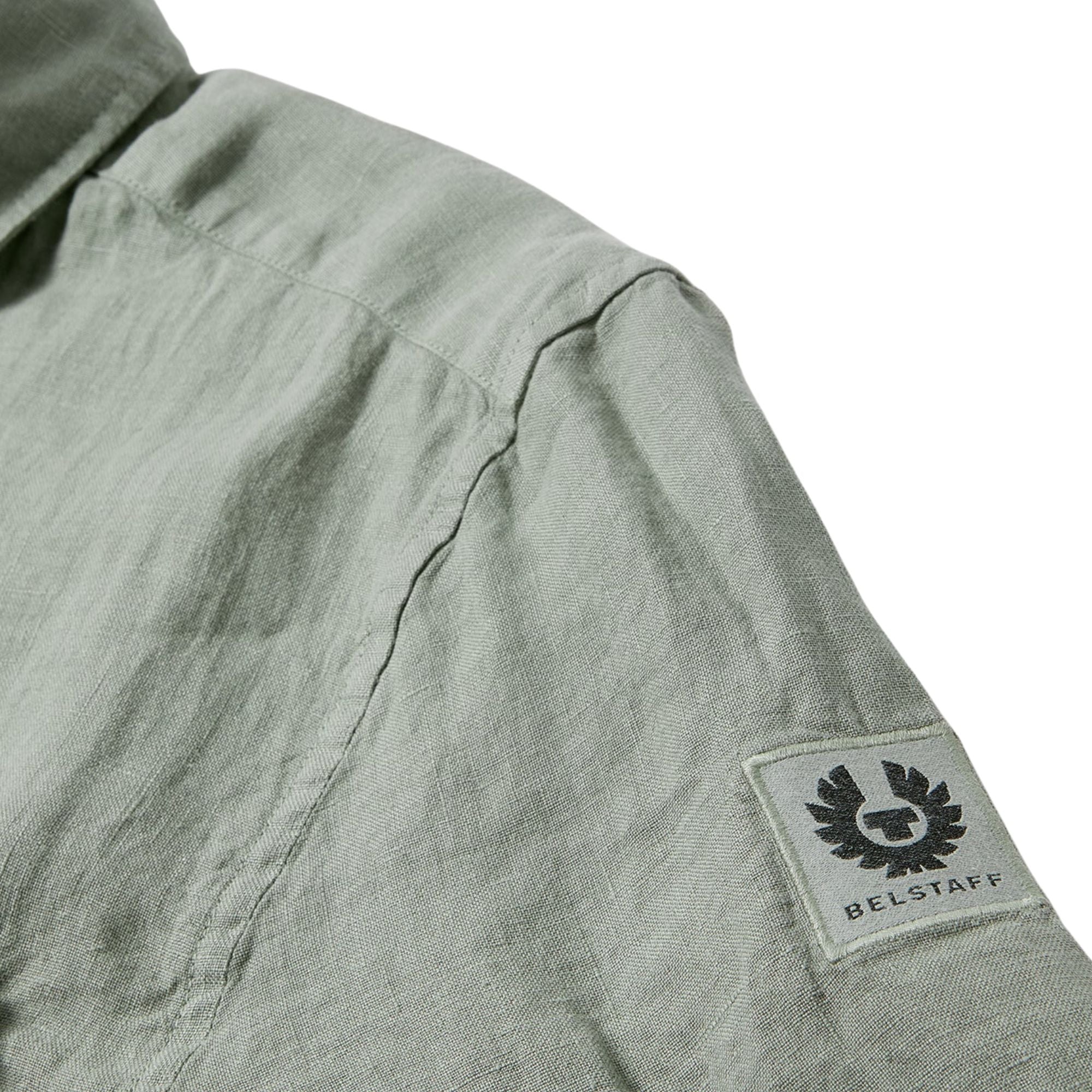 Belstaff Scale Short Sleeve Shirt - Lichen