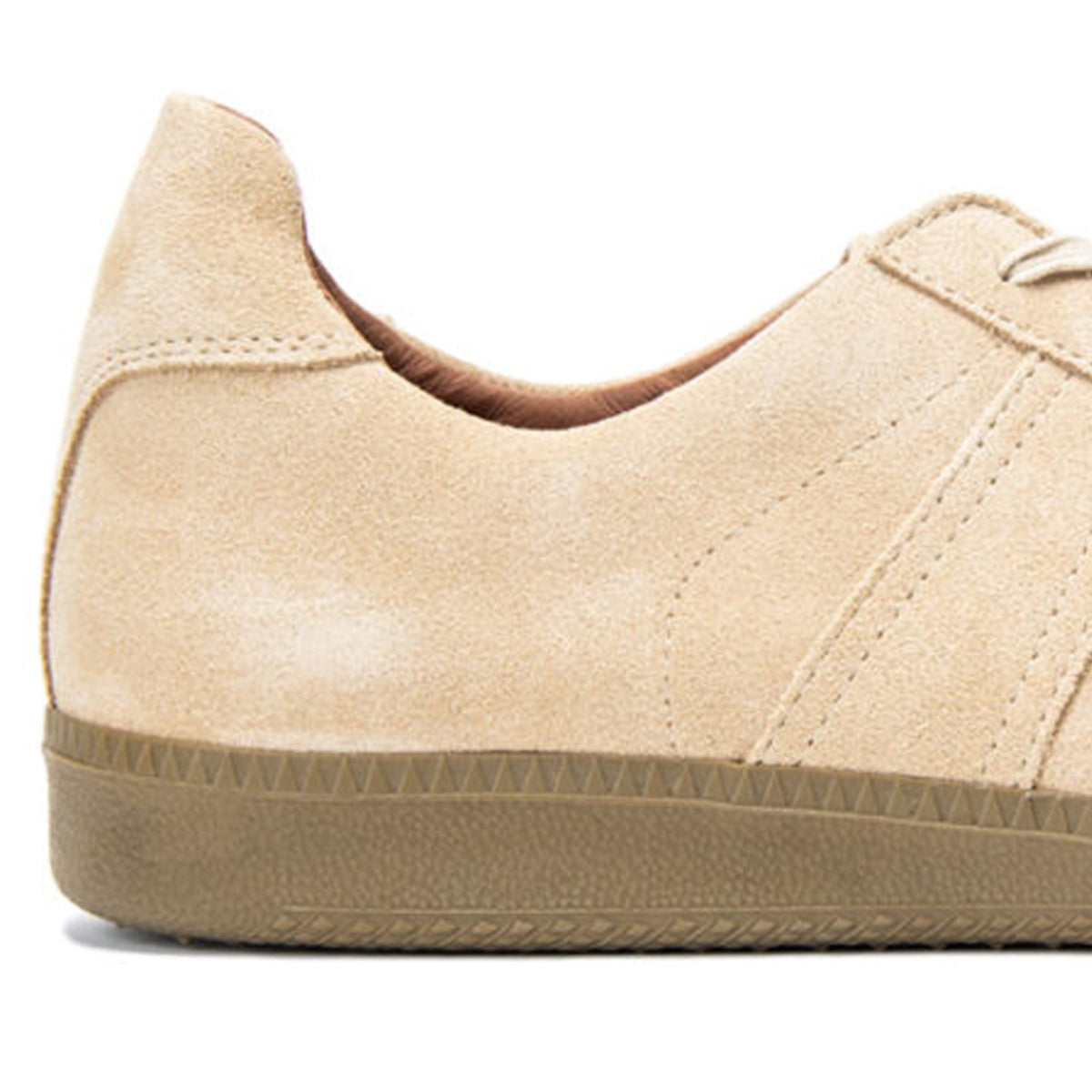 Reproduction of Found 1980's German Military Trainers - Beige Suede