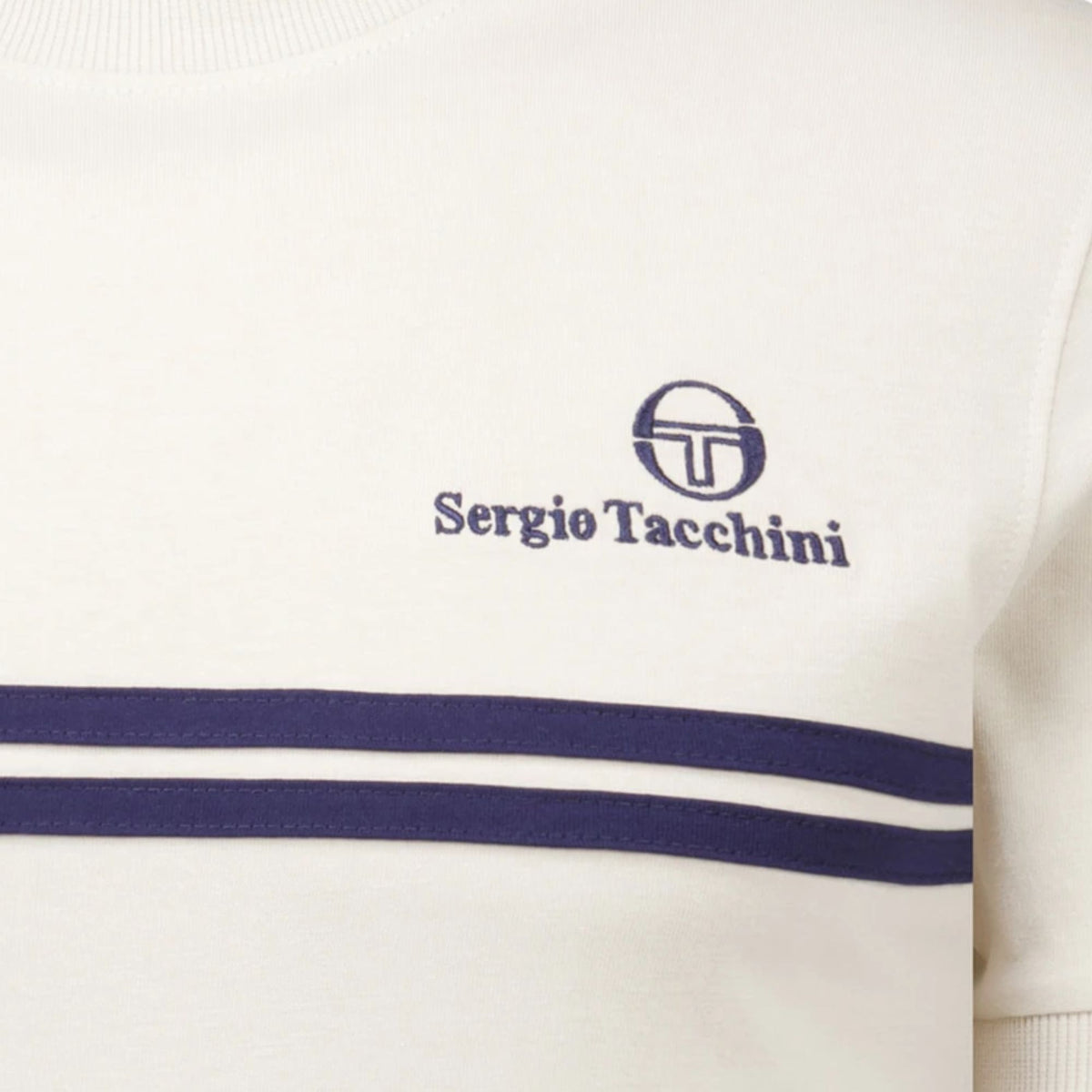 Sergio Tacchini New Supermac T-Shirt - Peyote/Maritime Blue
