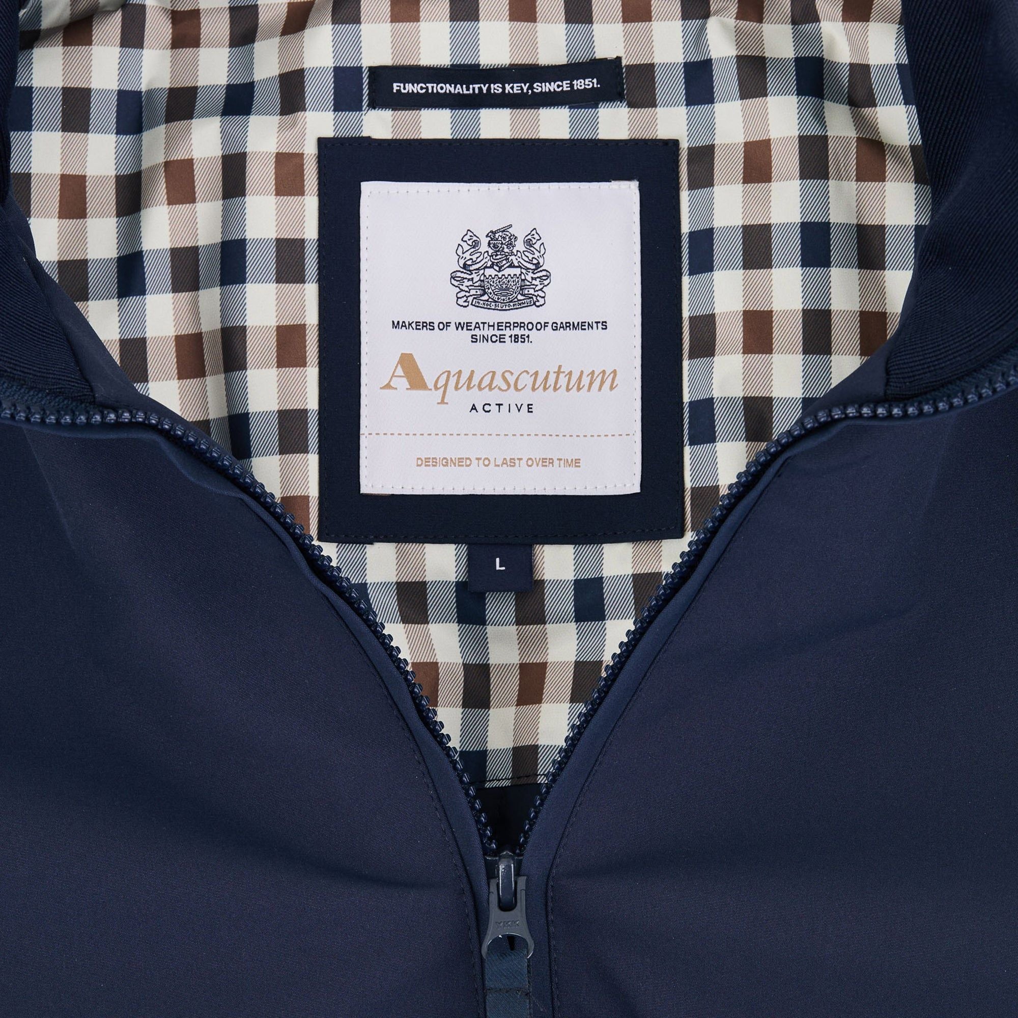 Aquascutum Soft Shell Mid Jacket - Navy