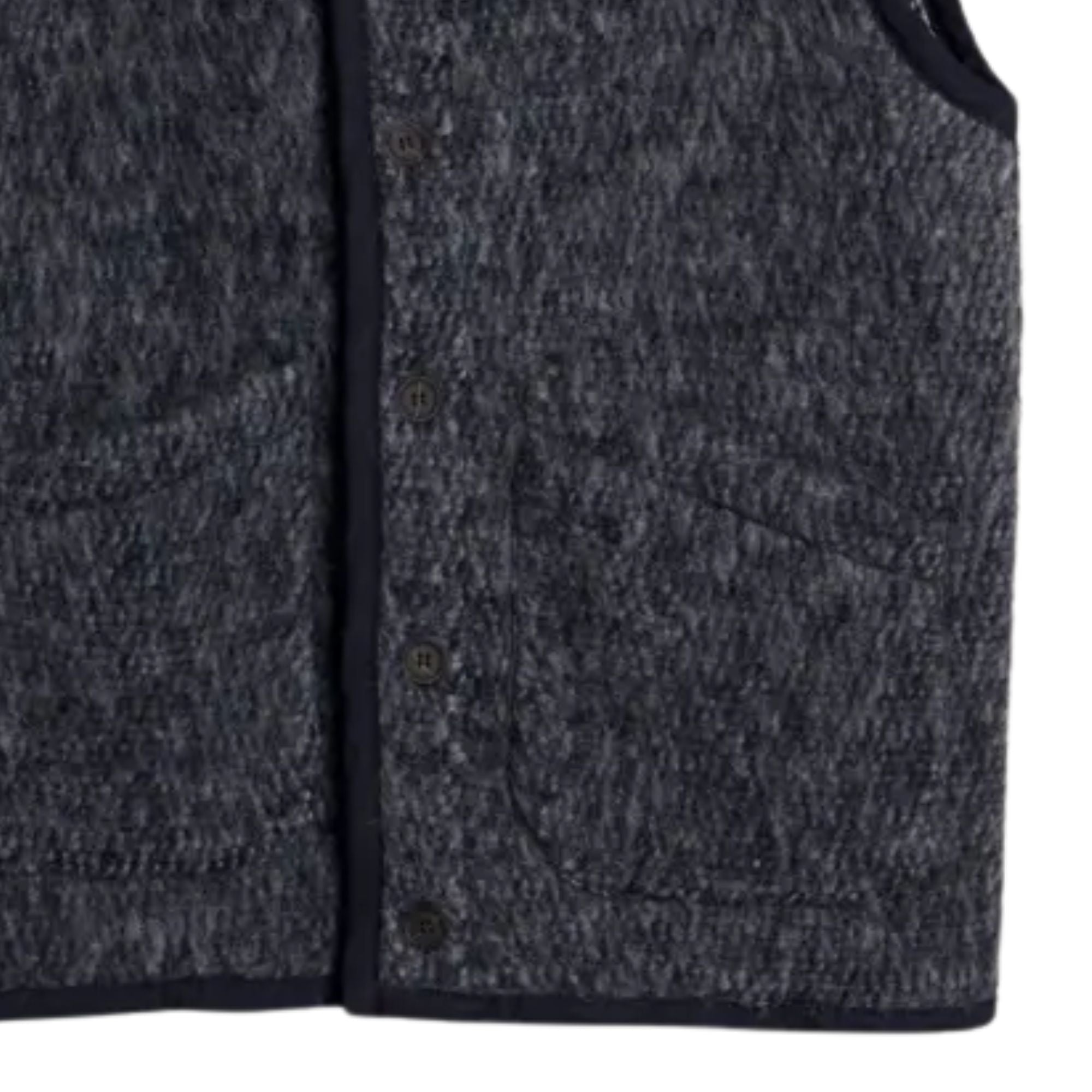 Universal Works Lancaster Gilet Losso Mohair Mix - Navy/Grey