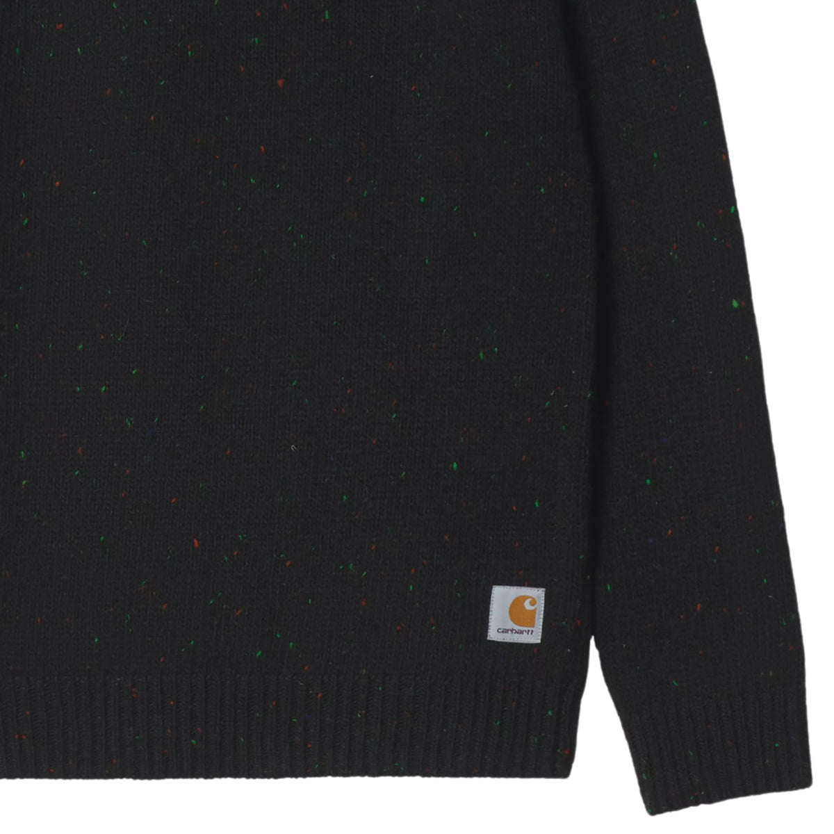 Carhartt WIP Anglistic Sweater - Speckled Black