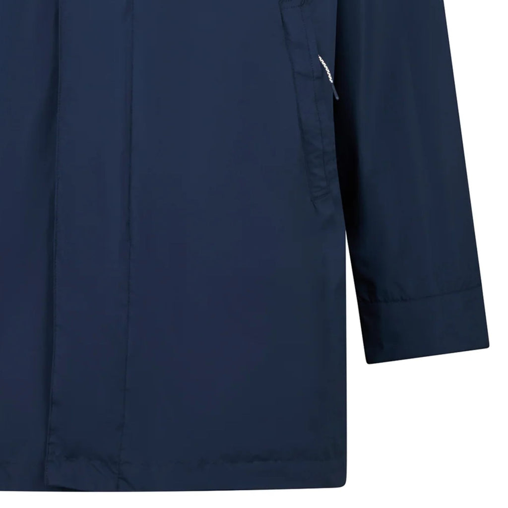 Packable Trench Coat - Navy