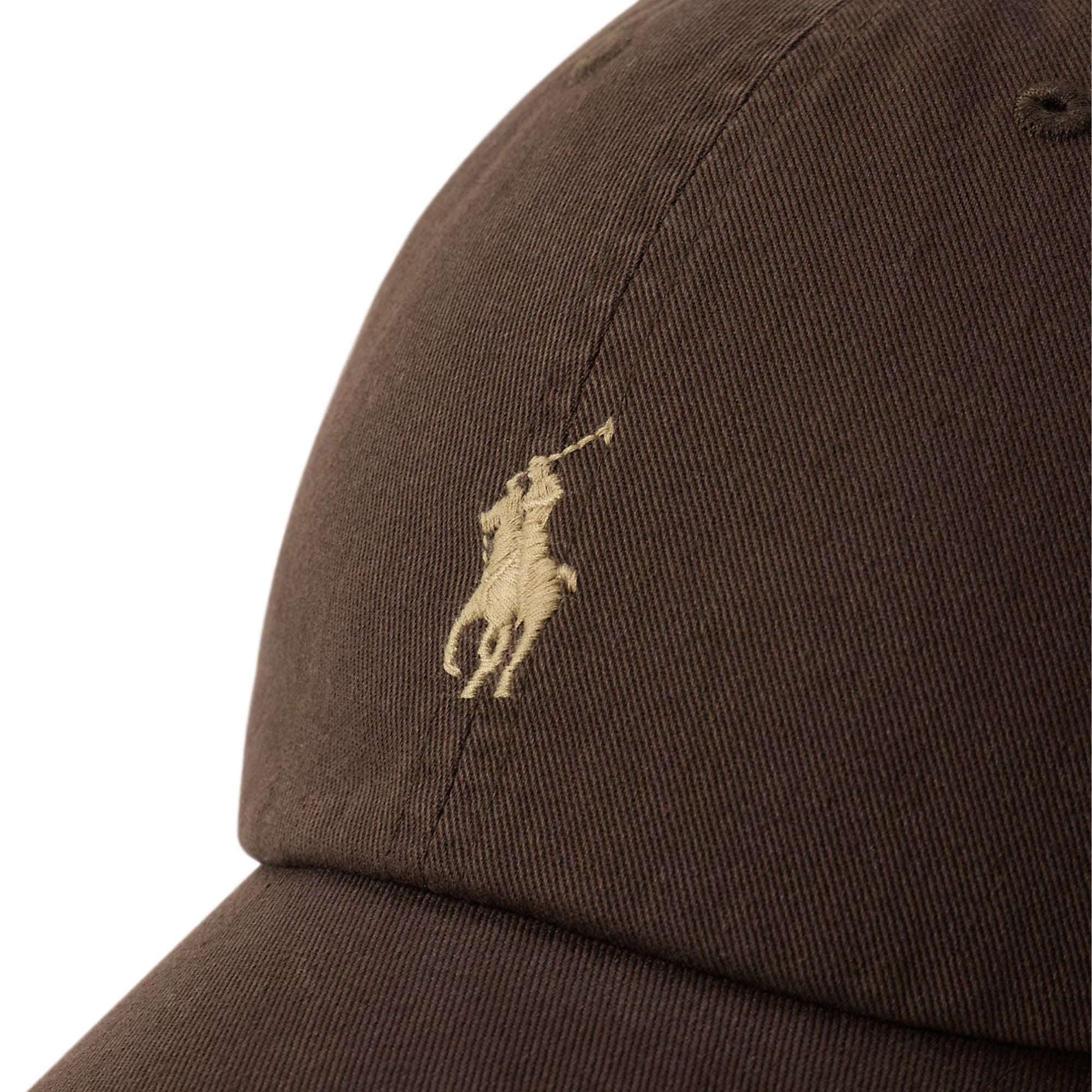 Polo Ralph Lauren The Iconic Cotton Chino Ball Cap - Brown 710667