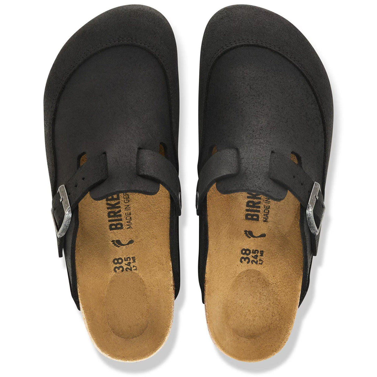Birkenstock Boston Nova Basecamp Shoes - Black