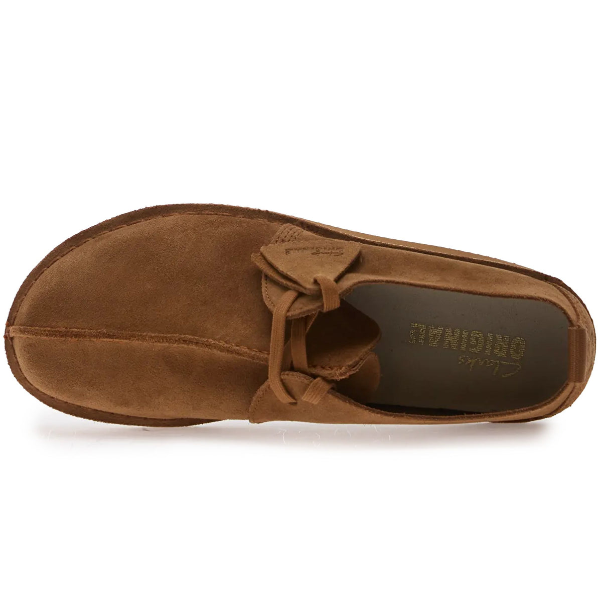 Clarks Originals Desert Treck Shoes - Cola Suede