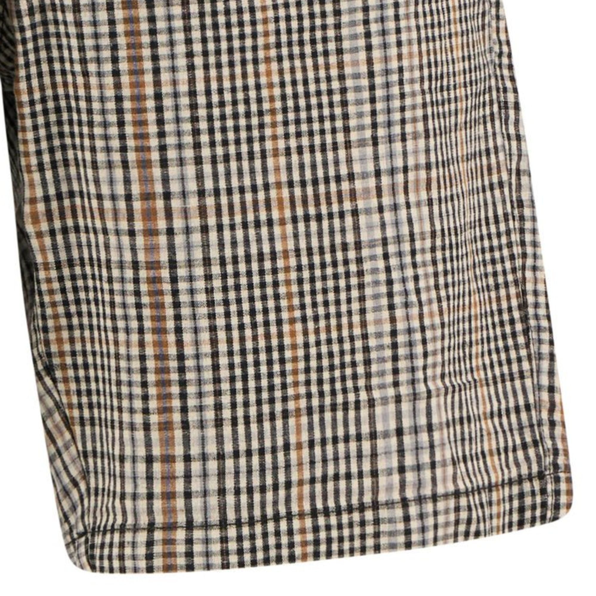 Fife Checked Short - Neutral