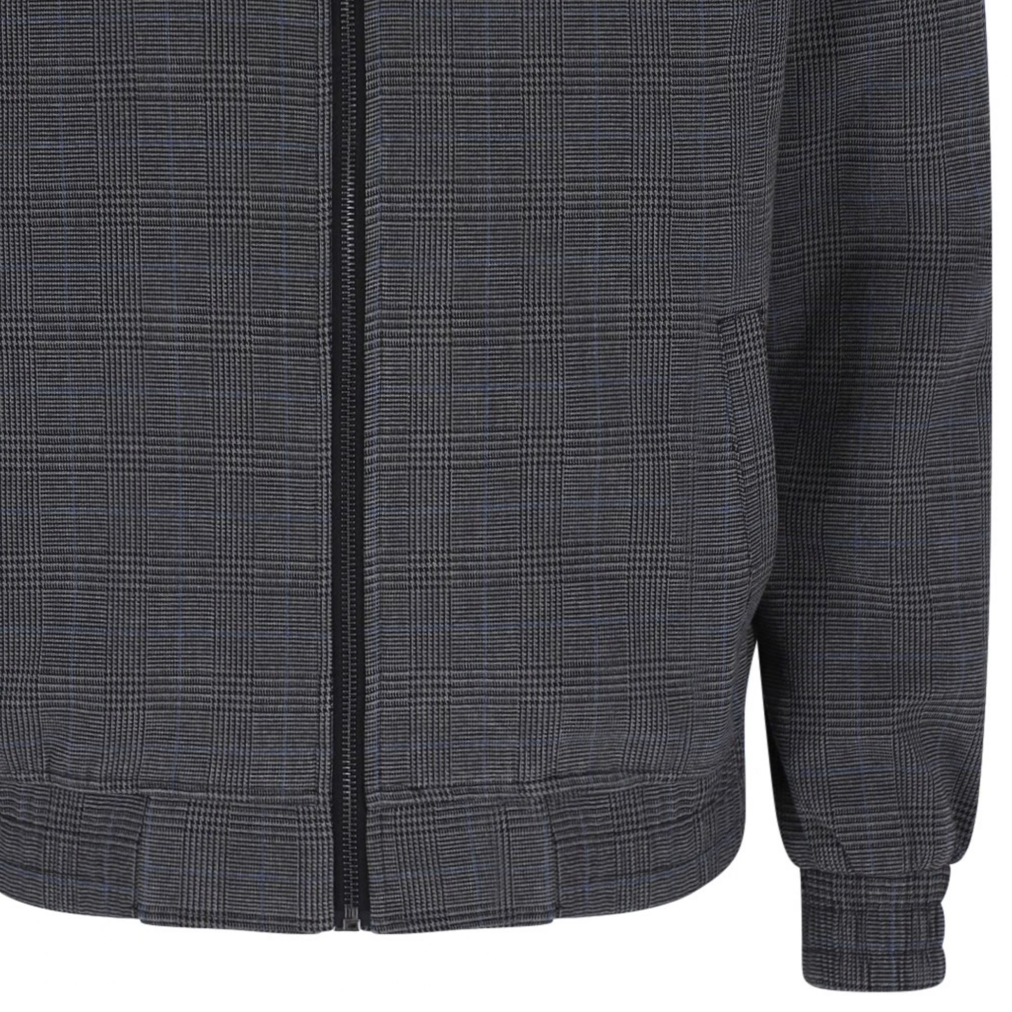 Sergio Tacchini Deluca Track Jacket - Charcoal Marl/Black 21308