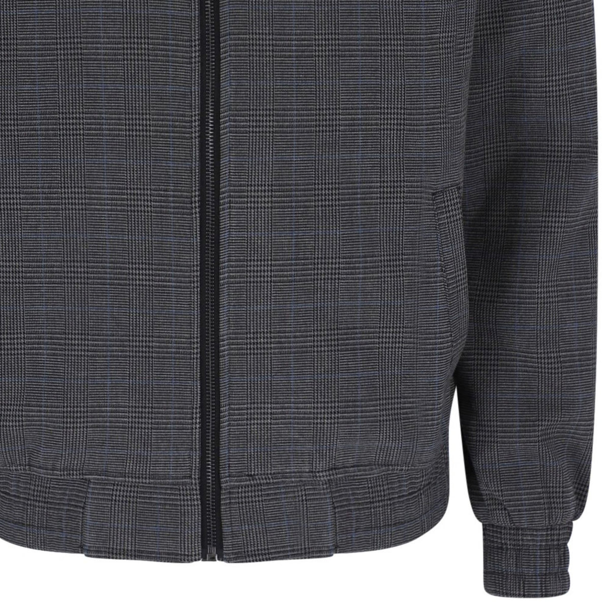 Sergio Tacchini Deluca Track Jacket - Charcoal Marl/Black