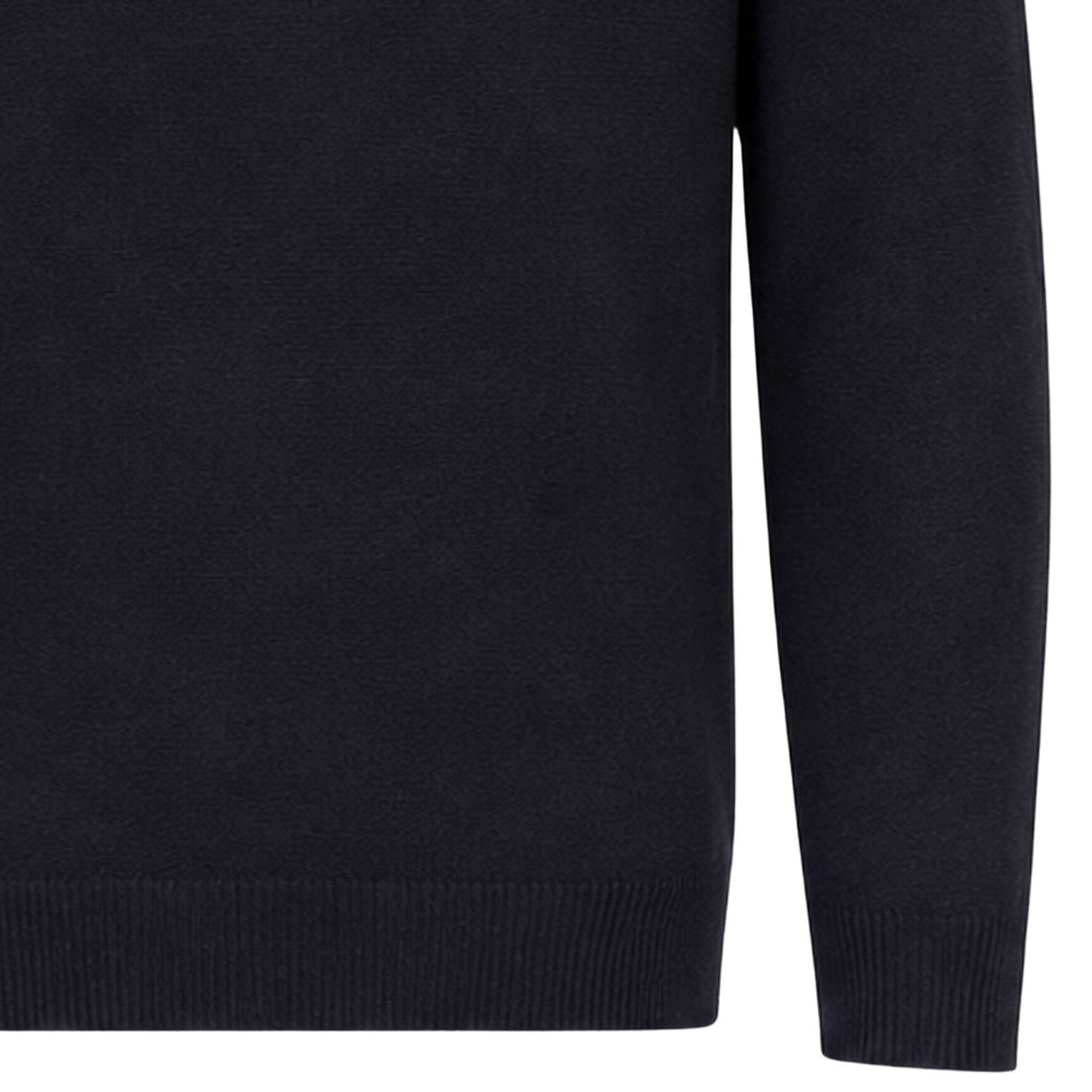 Stuarts London Mayfair Merino Polo - Navy SL007-NAV