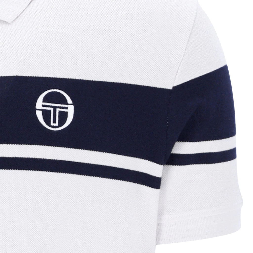 Sergio Tacchini Young Line Polo Shirt - White