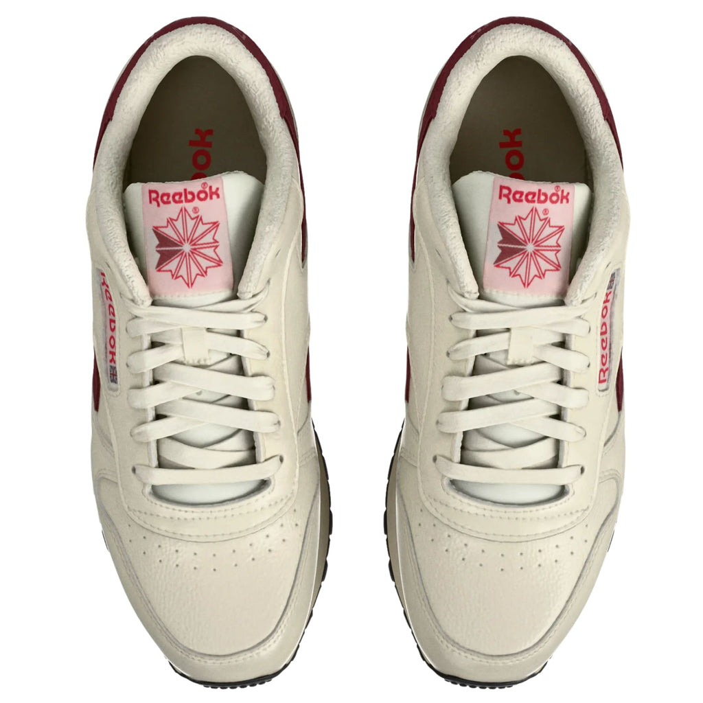 Reebok Classic Leather Sneakers - Chalk/Red