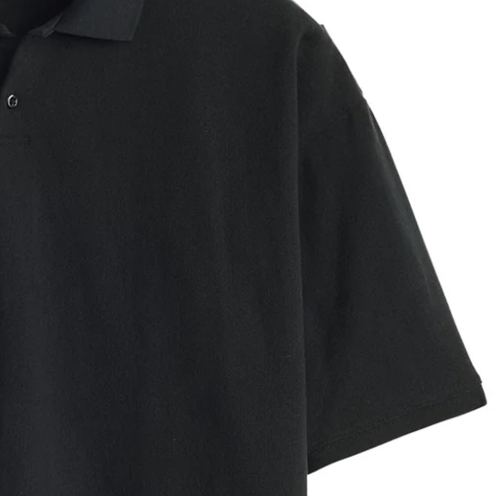 Levi's Blue Tab Cropped Polo - Black
