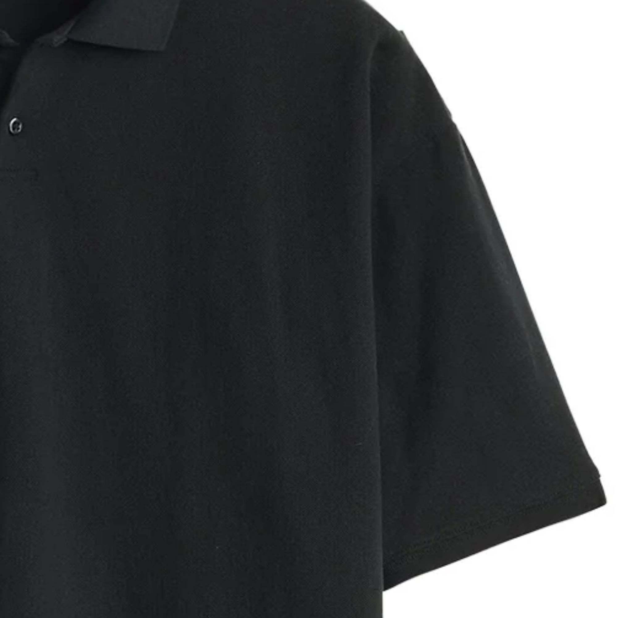 Levi's® Cropped Polo - Black