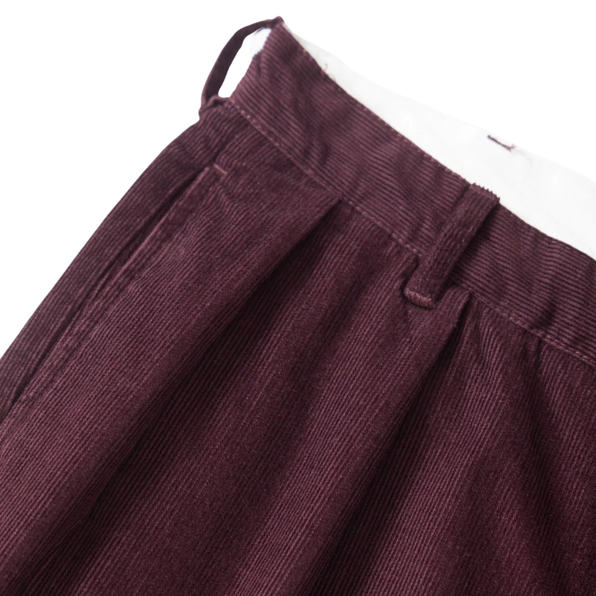 Service Works Fine Cord Part Timer Pant - Burgundy