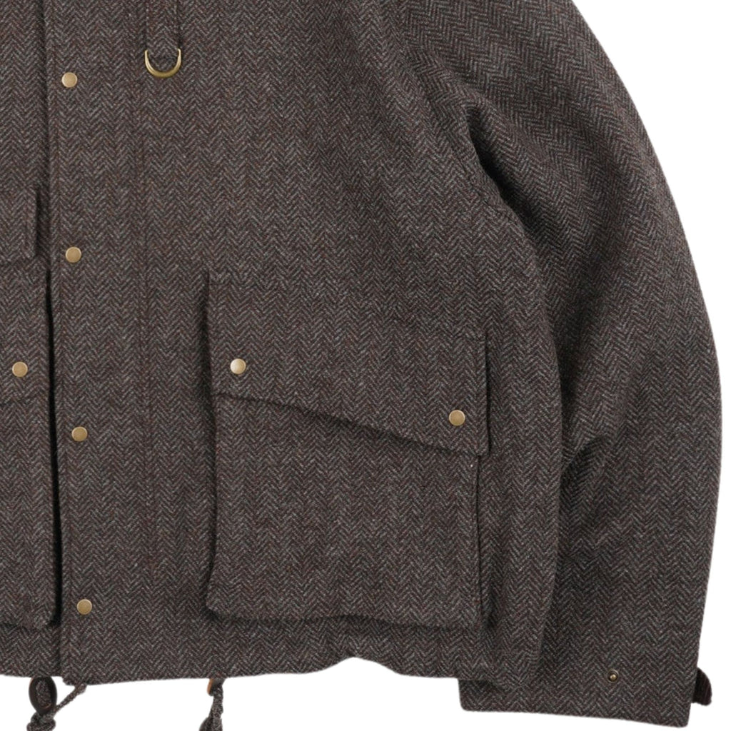 FrizmWORKS Herringbone Wool Hunting Jacket - Pine
