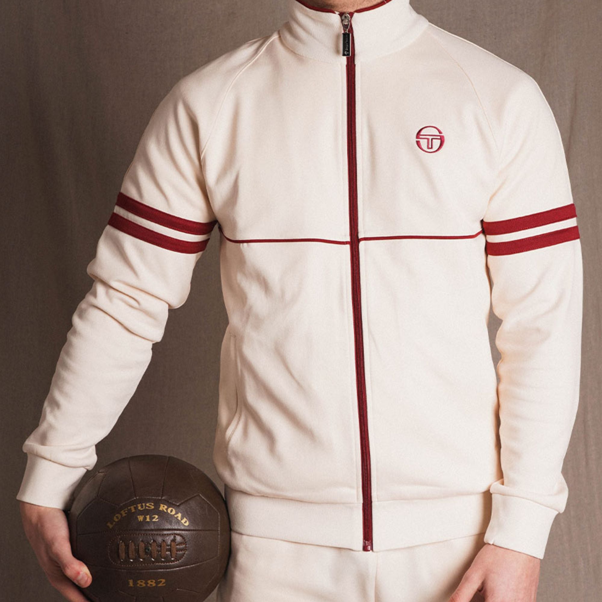 Sergio Tacchini x Stuarts x Stuarts Orion Track Top - Buttercream