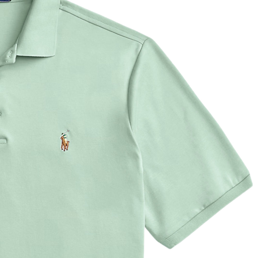 Polo Ralph Lauren Custom Slim Fit Soft Cotton Polo Shirt - Green