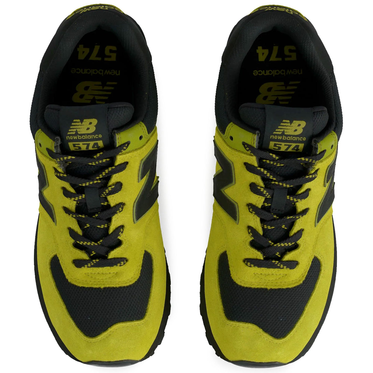 New Balance 574 Shoes - Sea Moss/Black