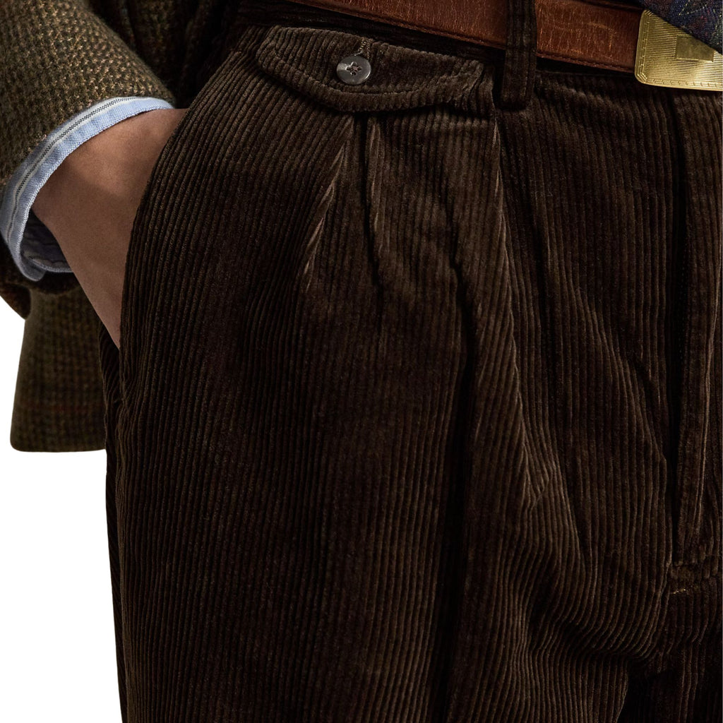 Polo Ralph Lauren Whitman Relaxed Fit Corduroy Trousers - Brown