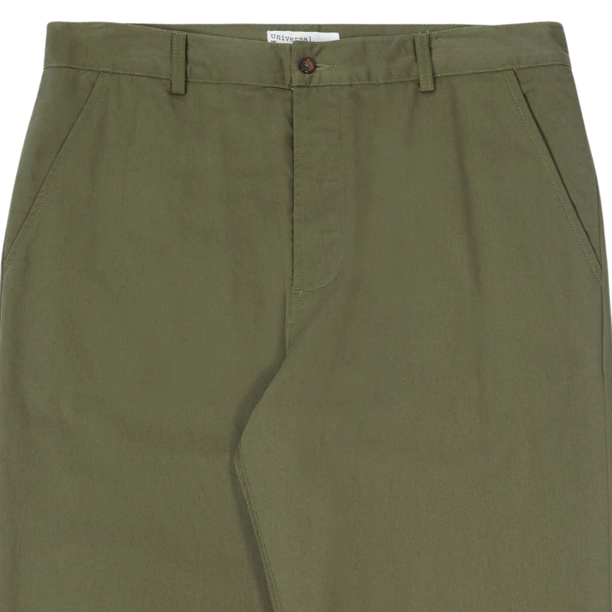 Universal Works Twill Military Chino - Light Olive