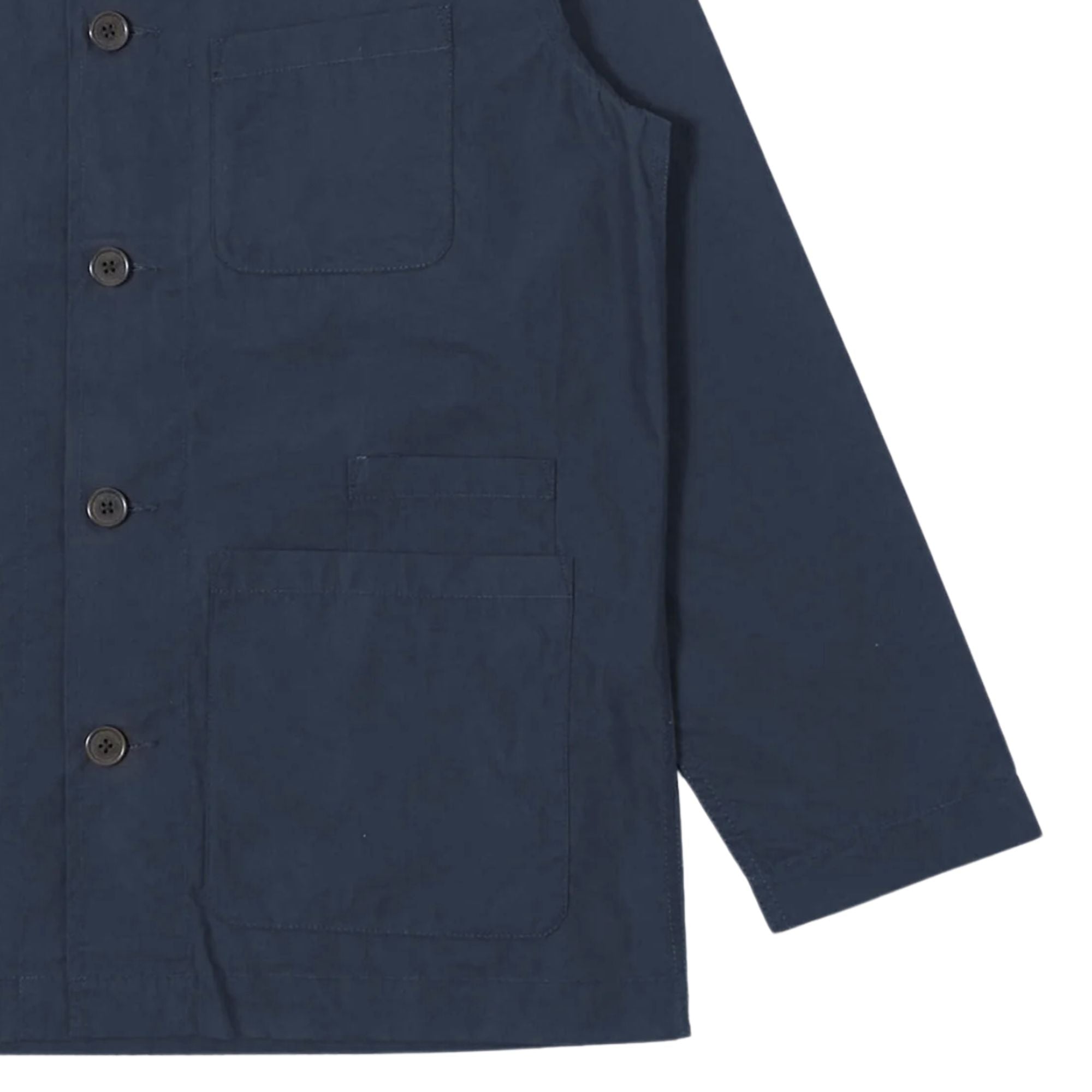 Universal Works Bakers Overshirt - Navy