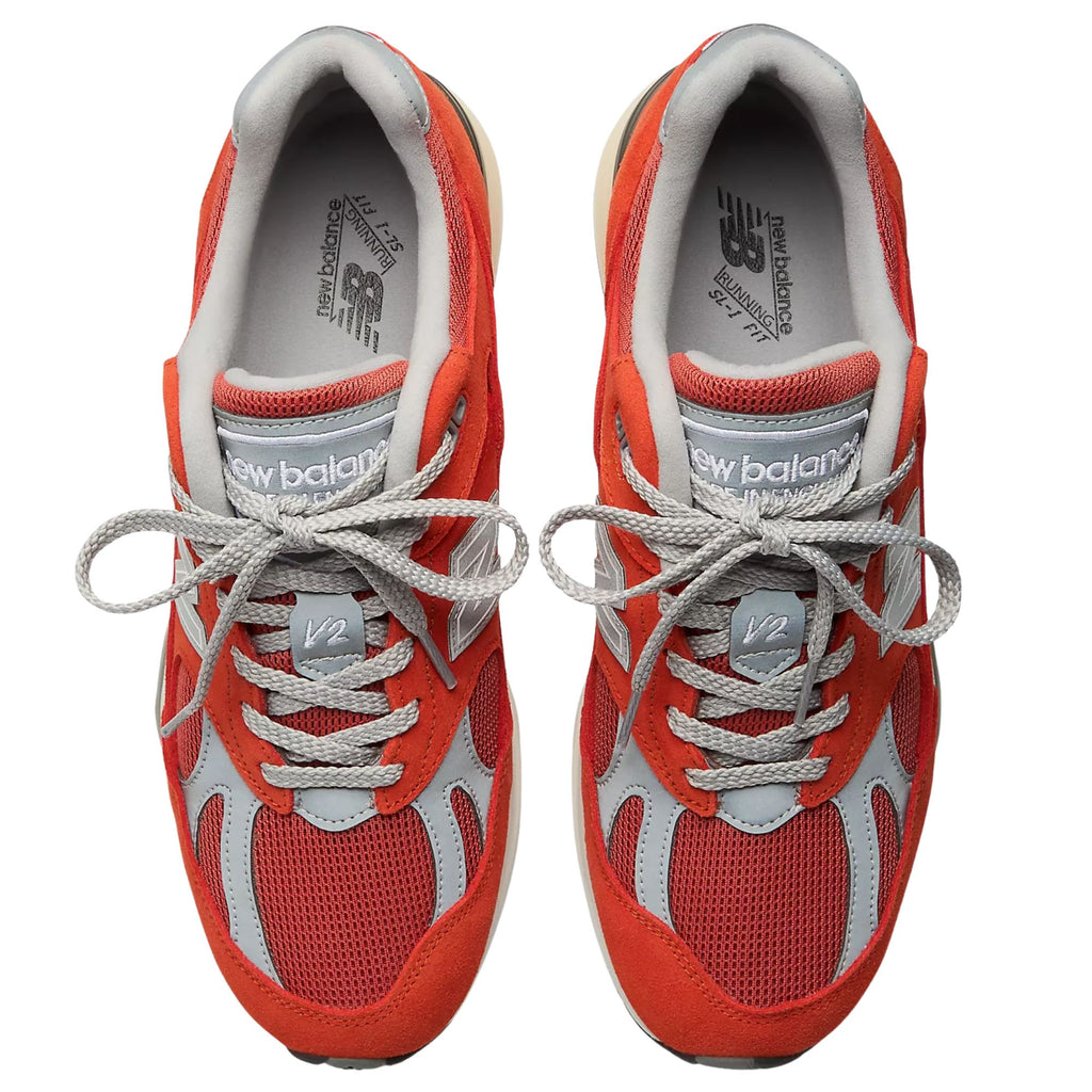 New Balance Made In UK 991v2 - Fire Red