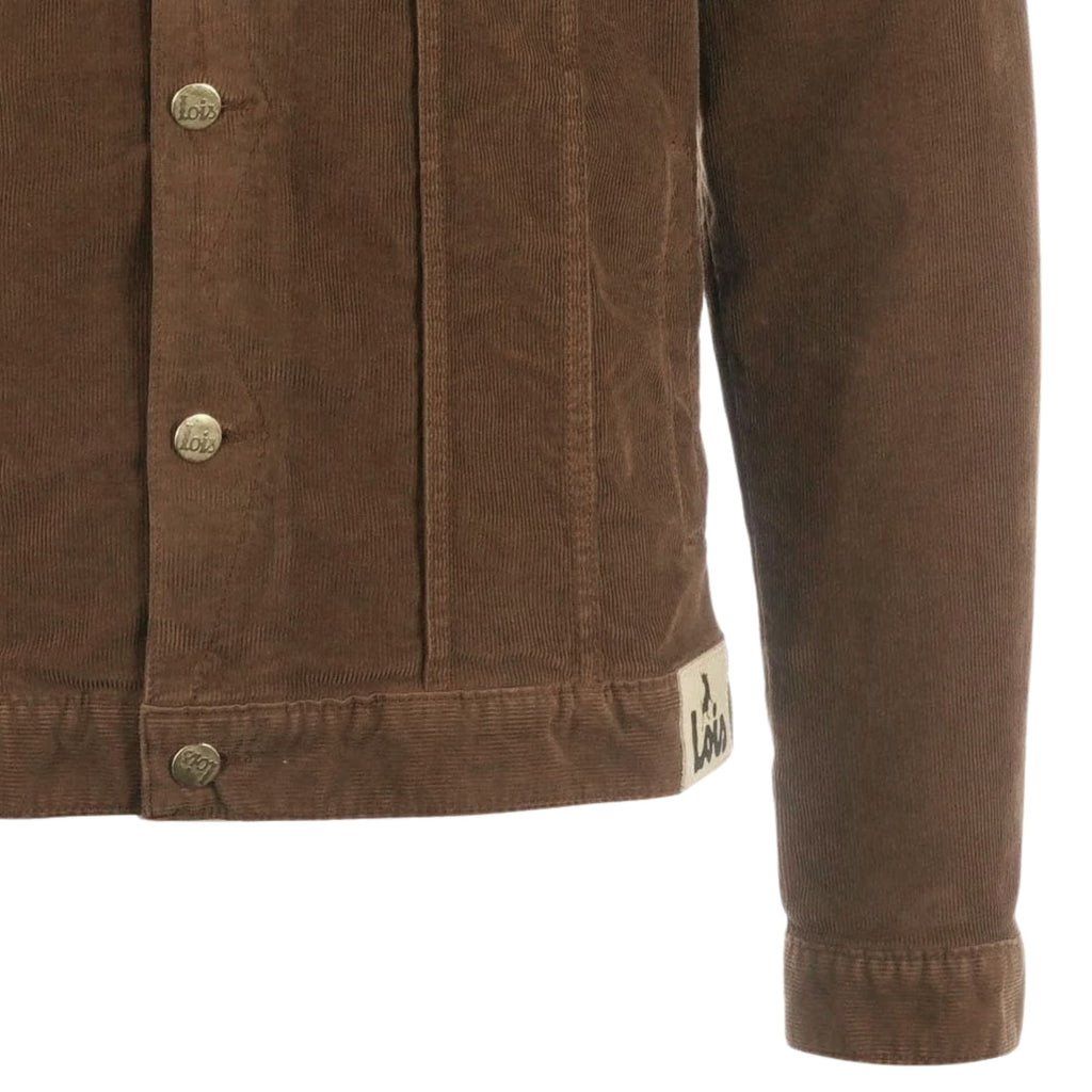 Tejana Thin Cord Jacket - Brown