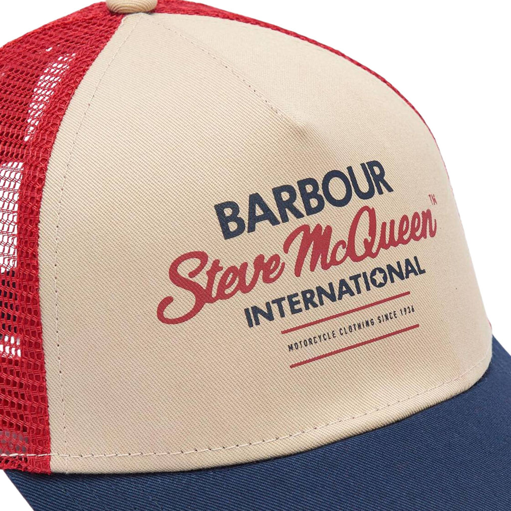 SMQ Trucker Cap - Navy/Red