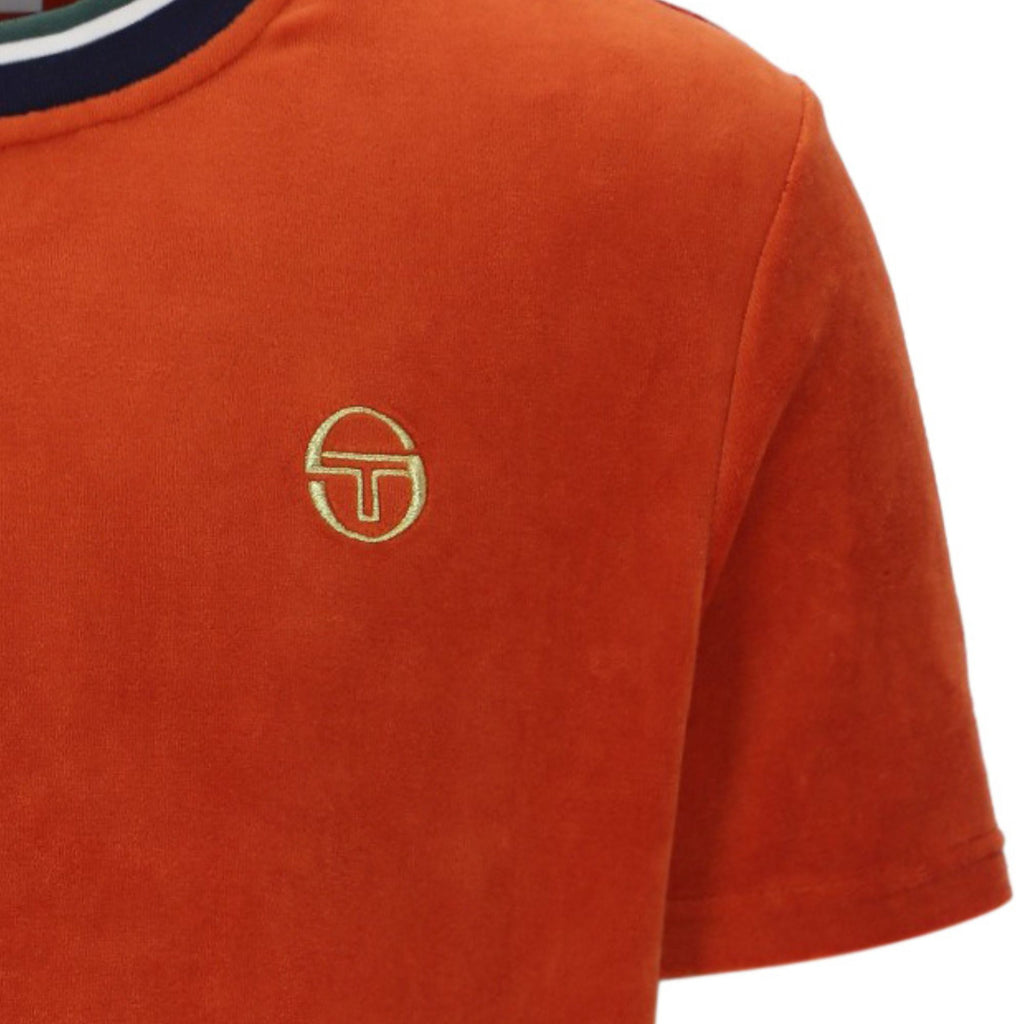 Monte Velour T-Shirt - Tea