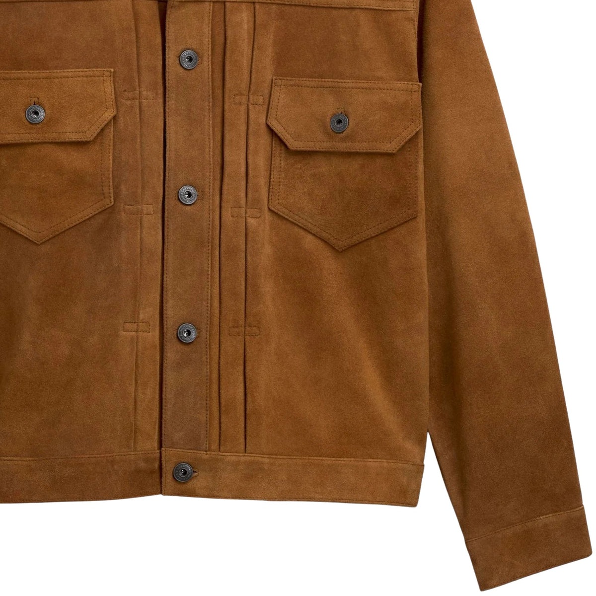 Sebago  Pineland Suede Short Jacket - Brown Sierra