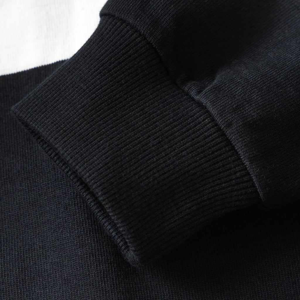 Opensider Classic Rugby Shirt - Black Tri-Stripe