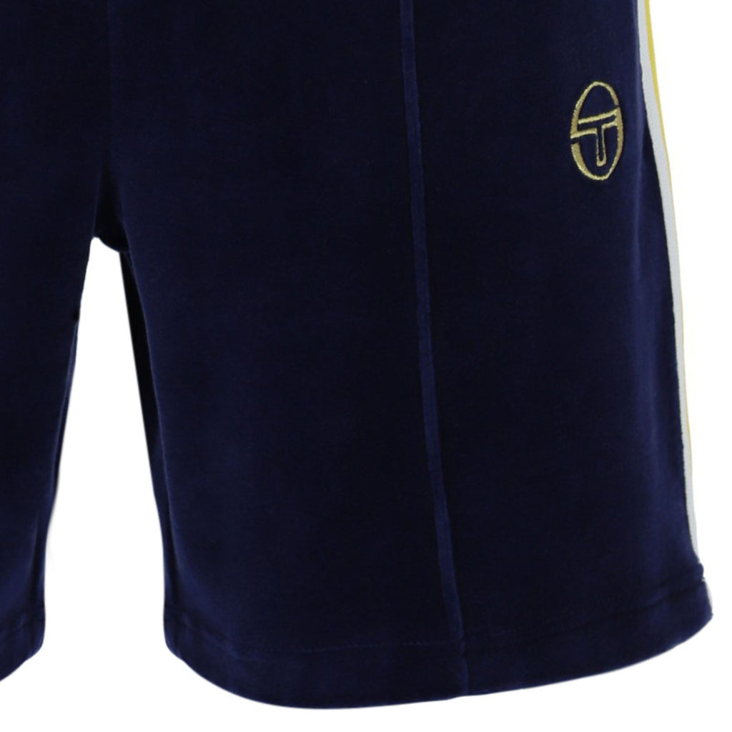 Monte Velour Shorts - Maritime