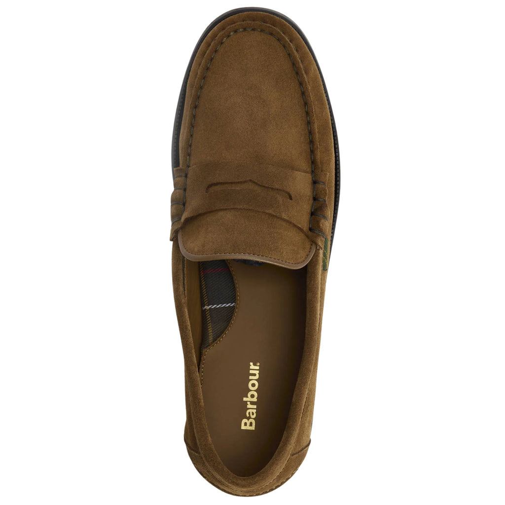 Barbour Linford Loafer - Brown Suede