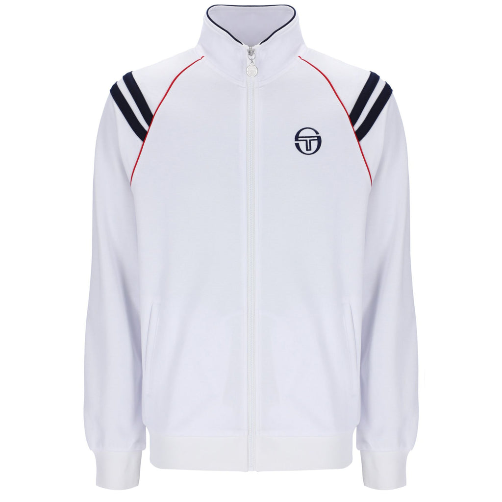 Sergio Tacchini New Cortona Track Top - White/Blue